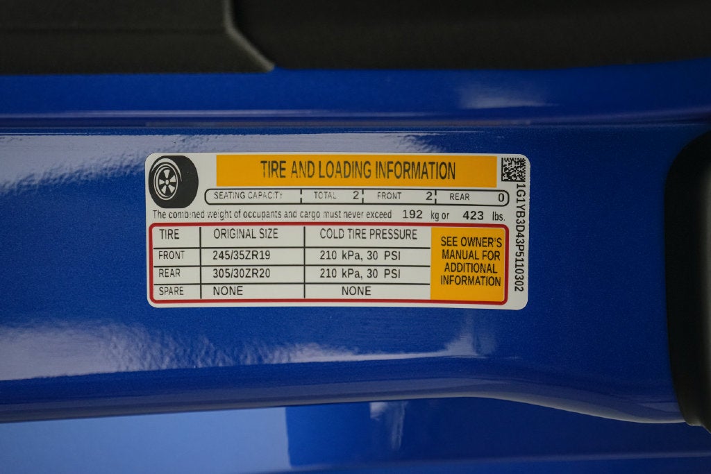 2023 Chevrolet Corvette Stingray 2LT