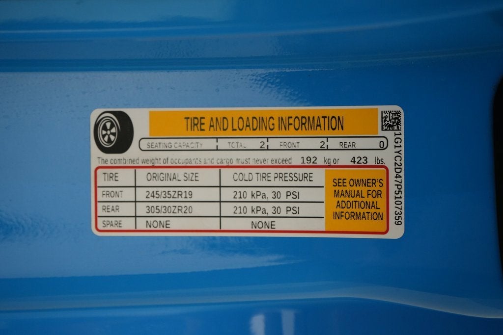 2023 Chevrolet Corvette Stingray 3LT