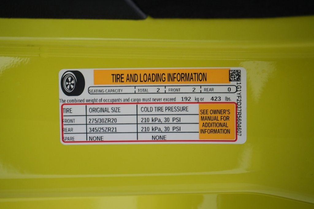 2024 Chevrolet Corvette Z06 3LZ