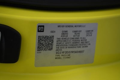 2024 Chevrolet Corvette Z06 3LZ