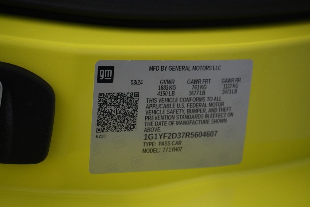 2024 Chevrolet Corvette Z06 3LZ