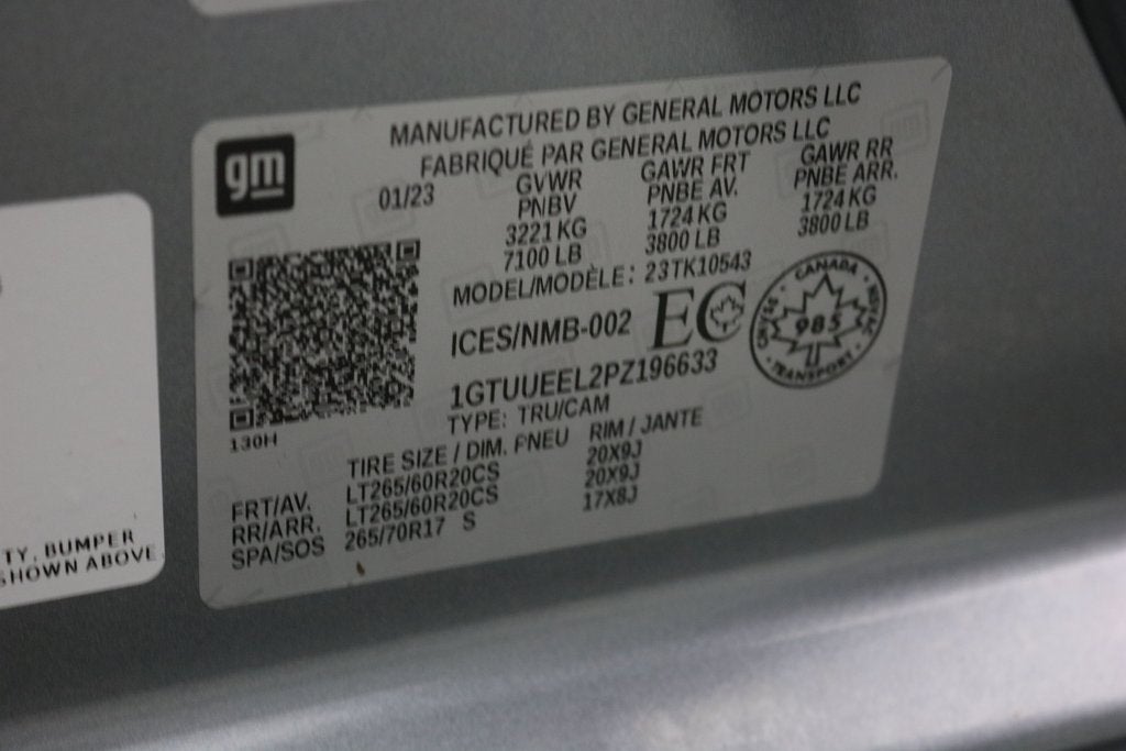 2023 GMC Sierra 1500 AT4