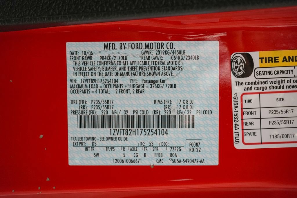 2007 Ford Mustang GT Deluxe
