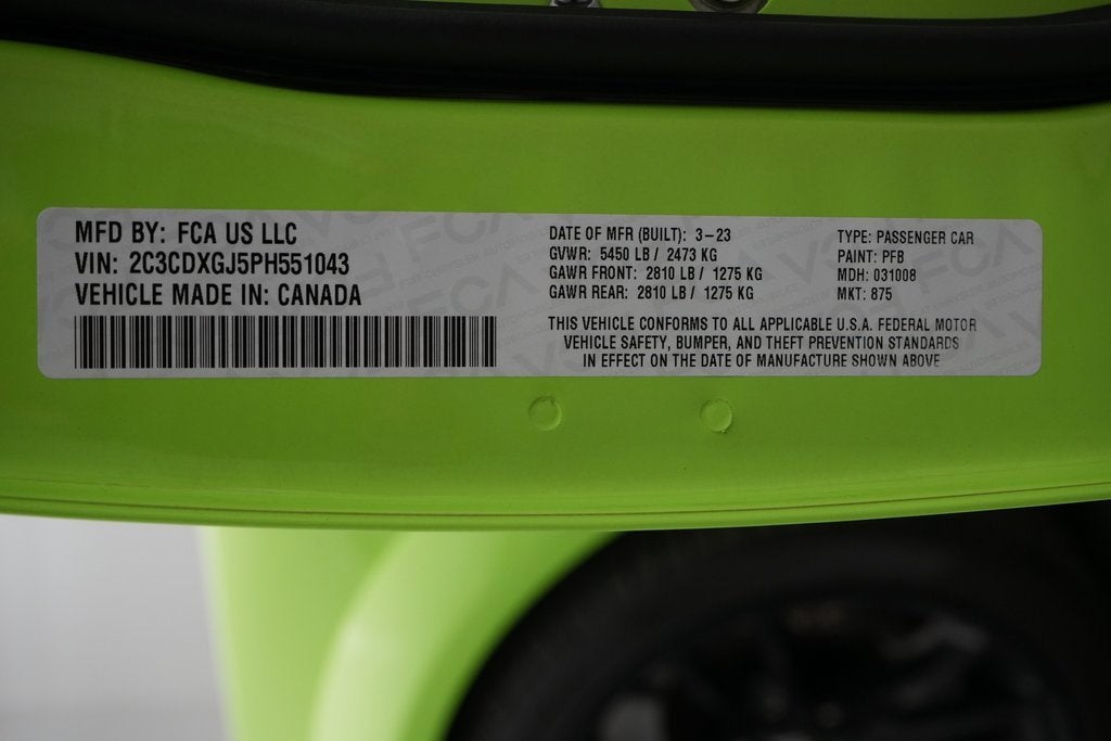 2023 Dodge Charger R/T Scat Pack Widebody