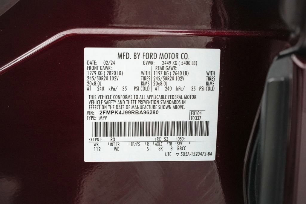 2024 Ford Edge ST Line