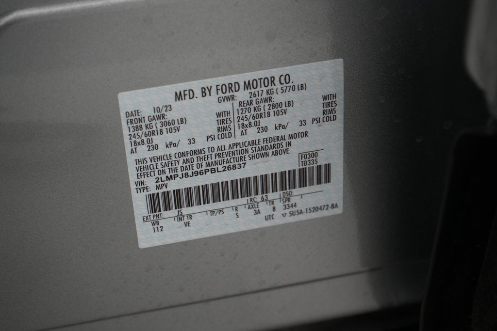 2023 Lincoln Nautilus Standard