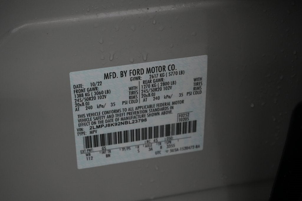 2022 Lincoln Nautilus Reserve