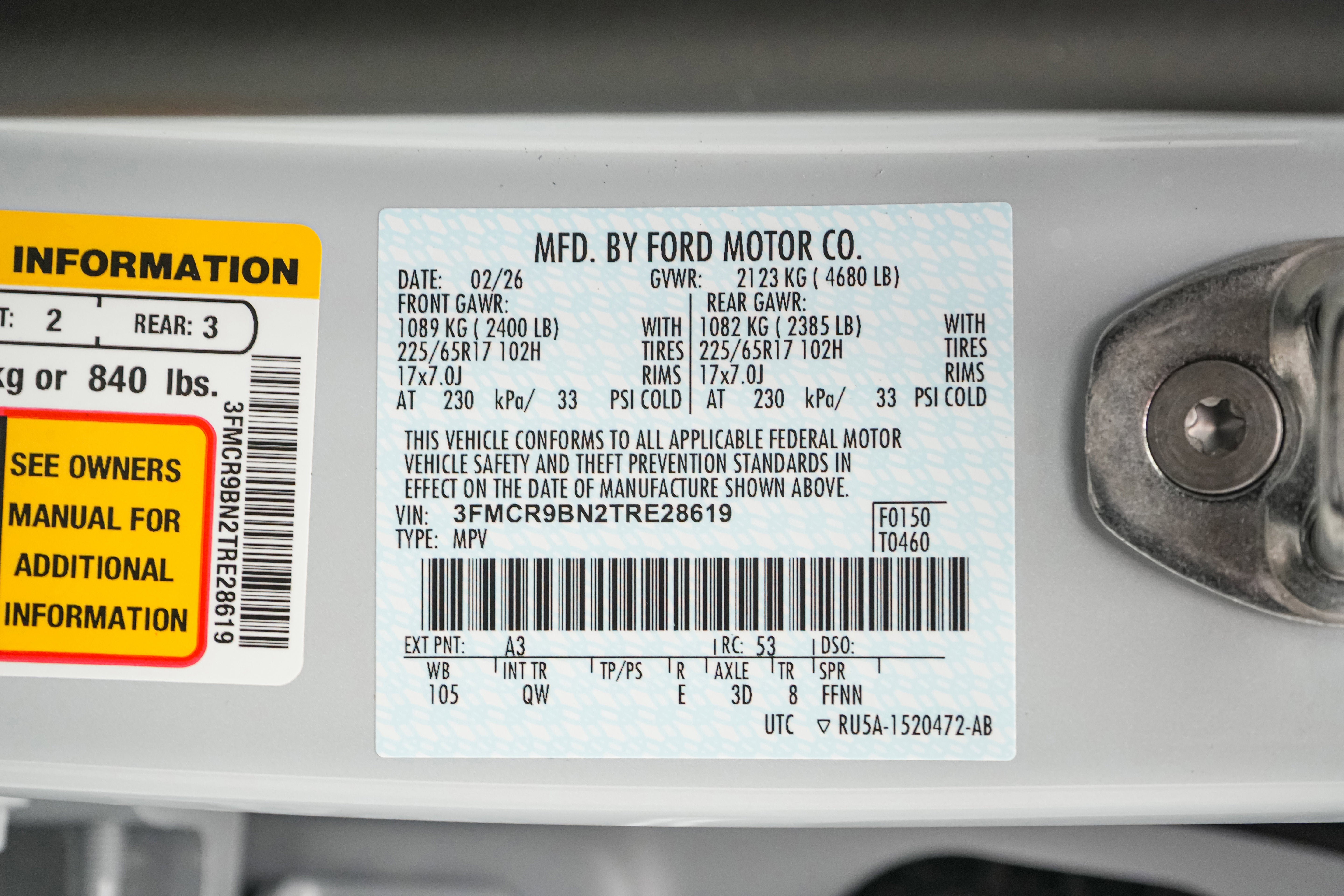 2026 Ford Bronco Sport Big Bend