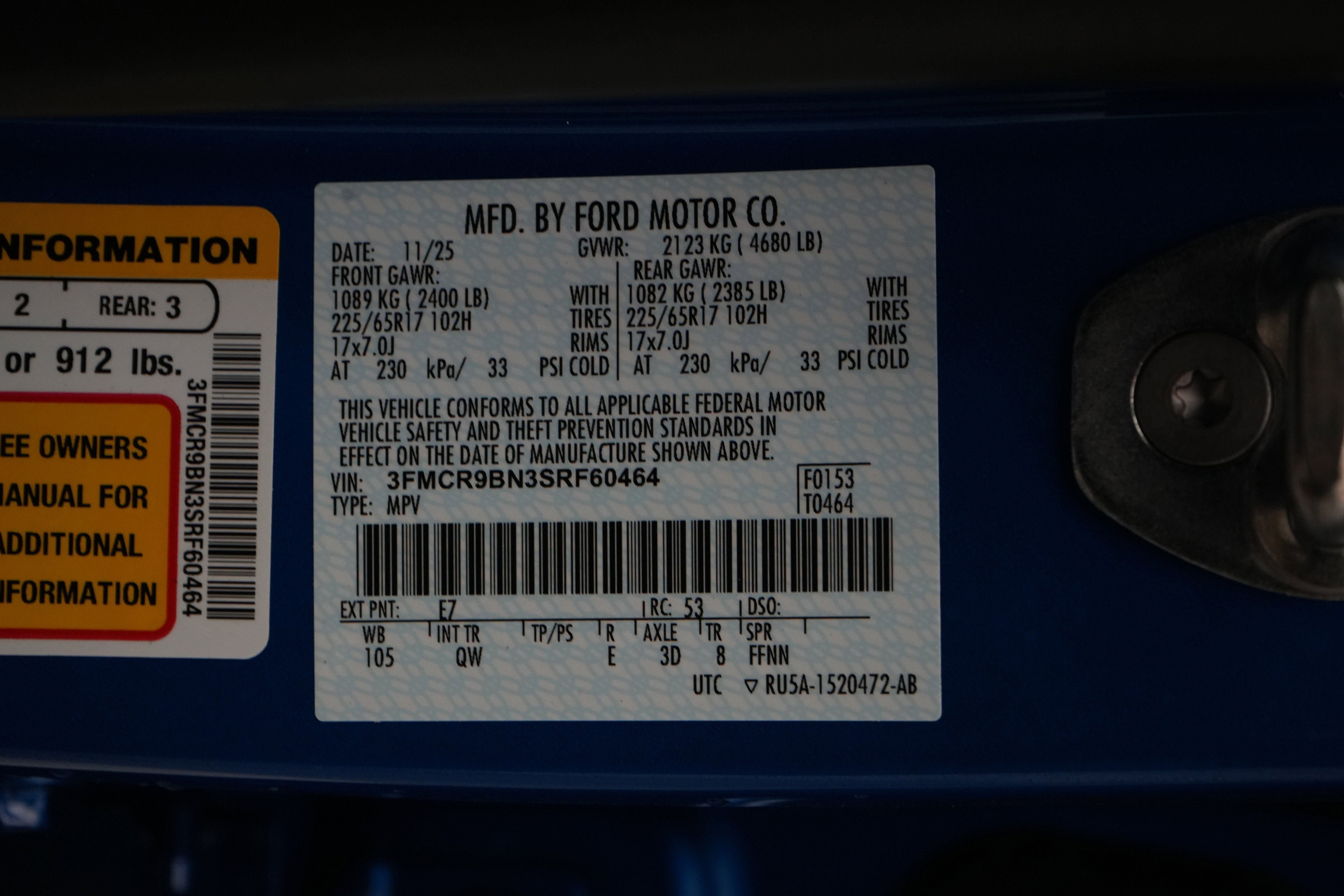 2025 Ford Bronco Sport Big Bend