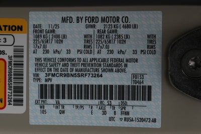 2025 Ford Bronco Sport Big Bend