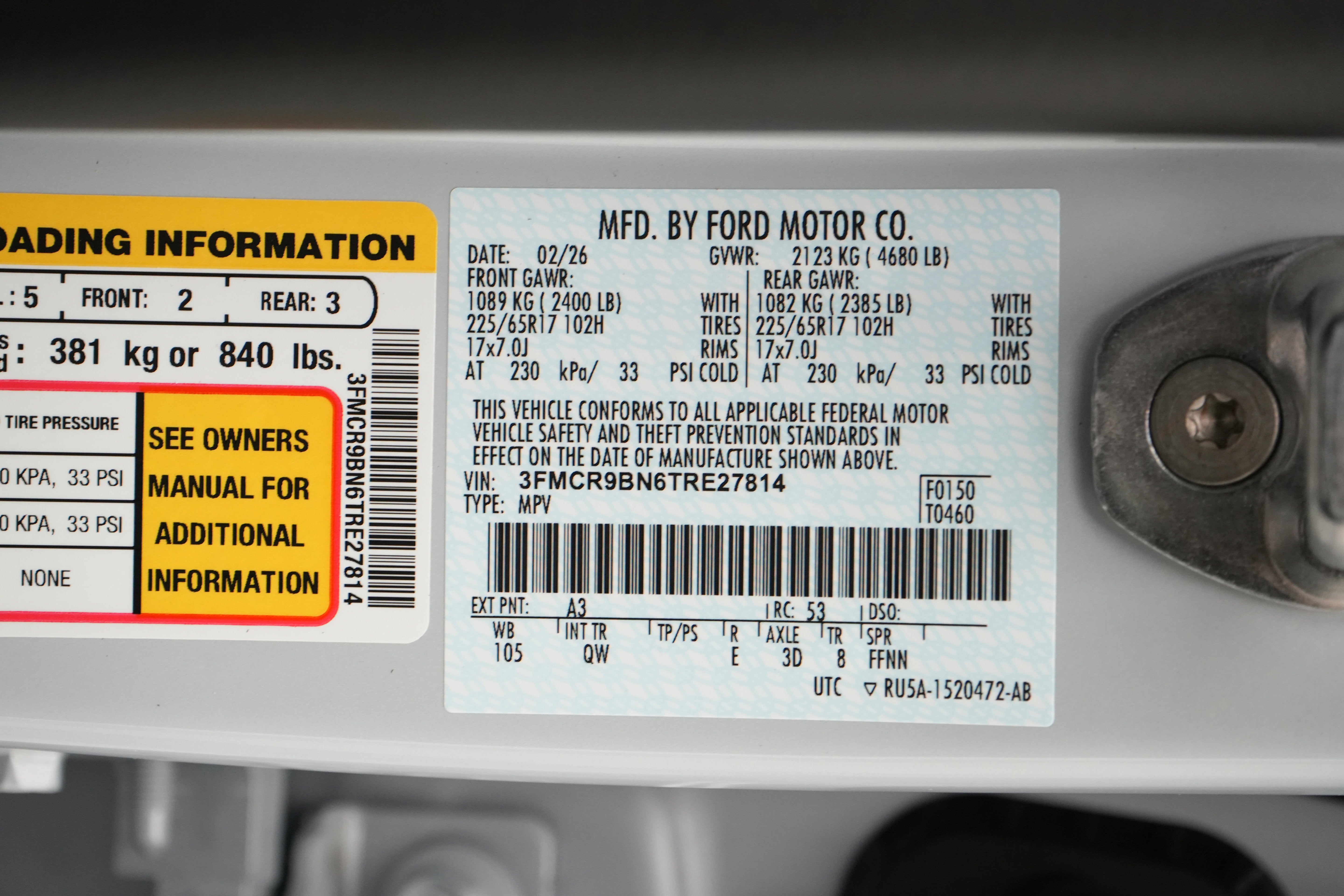 2026 Ford Bronco Sport Big Bend