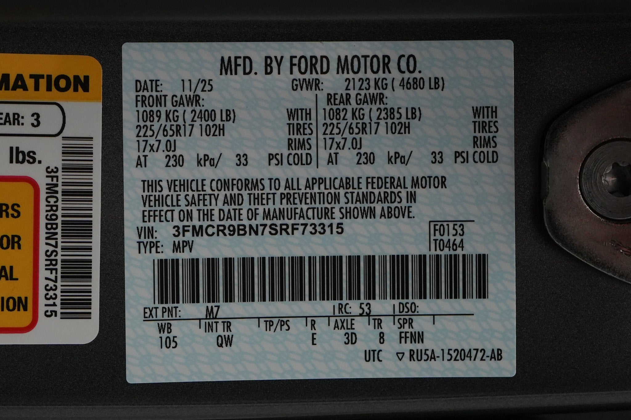 2025 Ford Bronco Sport Big Bend