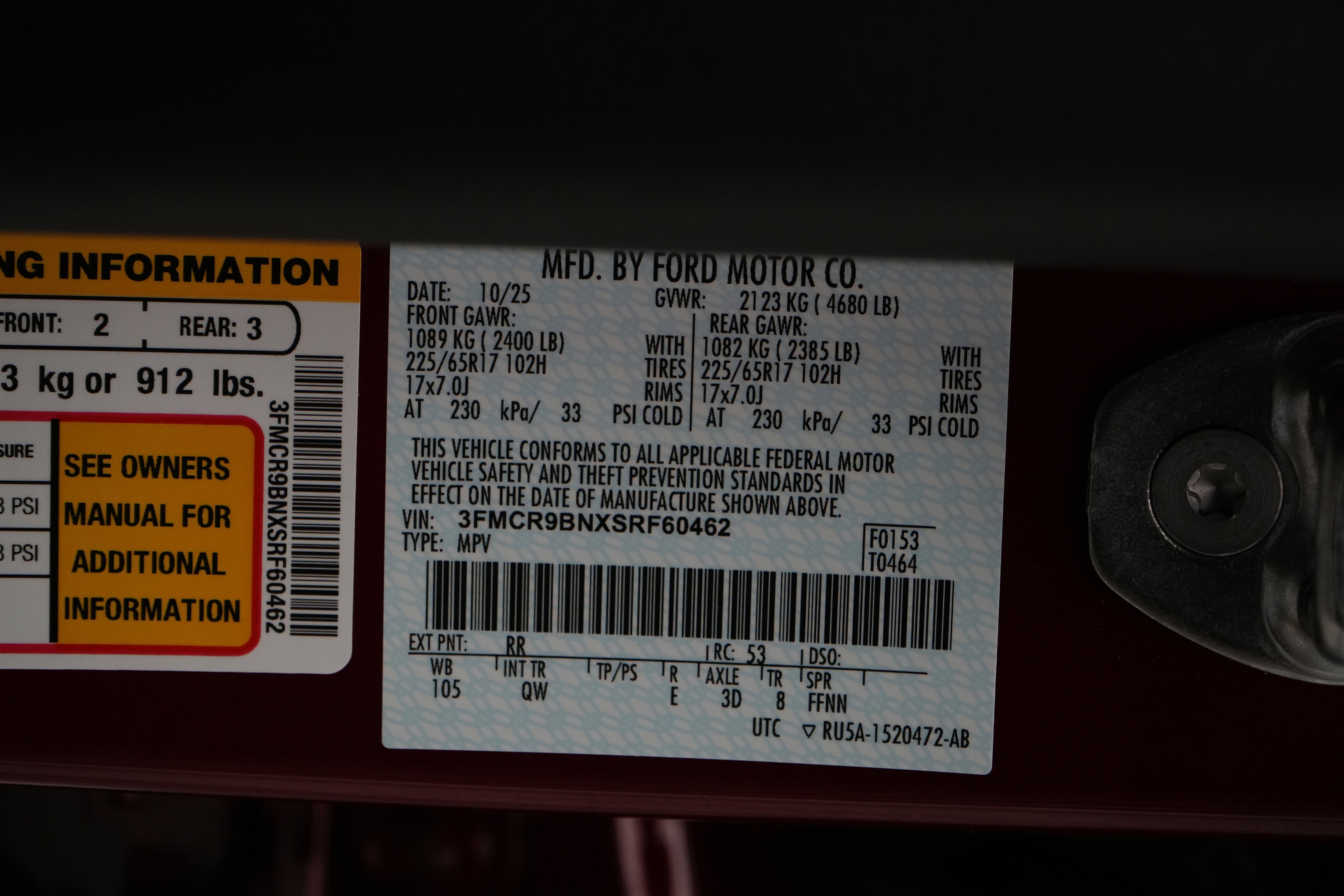 2025 Ford Bronco Sport Big Bend