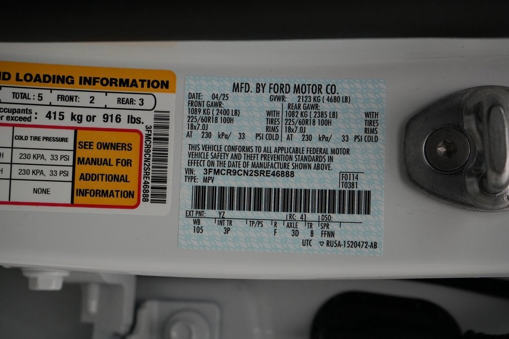 2025 Ford Bronco Sport Outer Banks