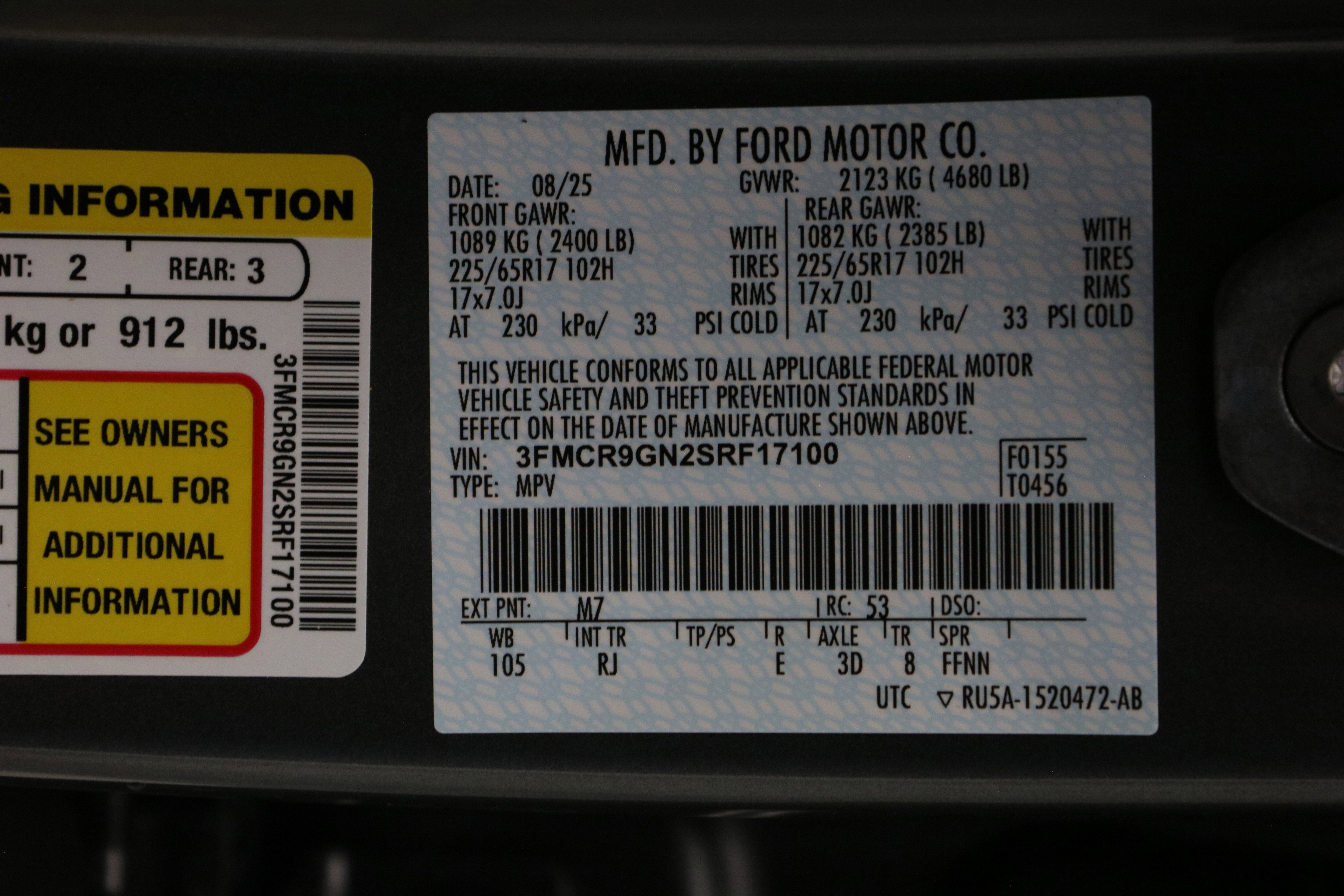 2025 Ford Bronco Sport Heritage