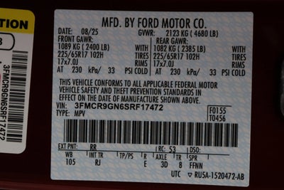 2025 Ford Bronco Sport Heritage