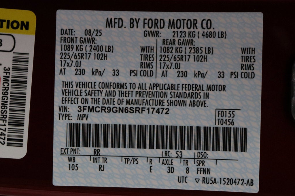 2025 Ford Bronco Sport Heritage