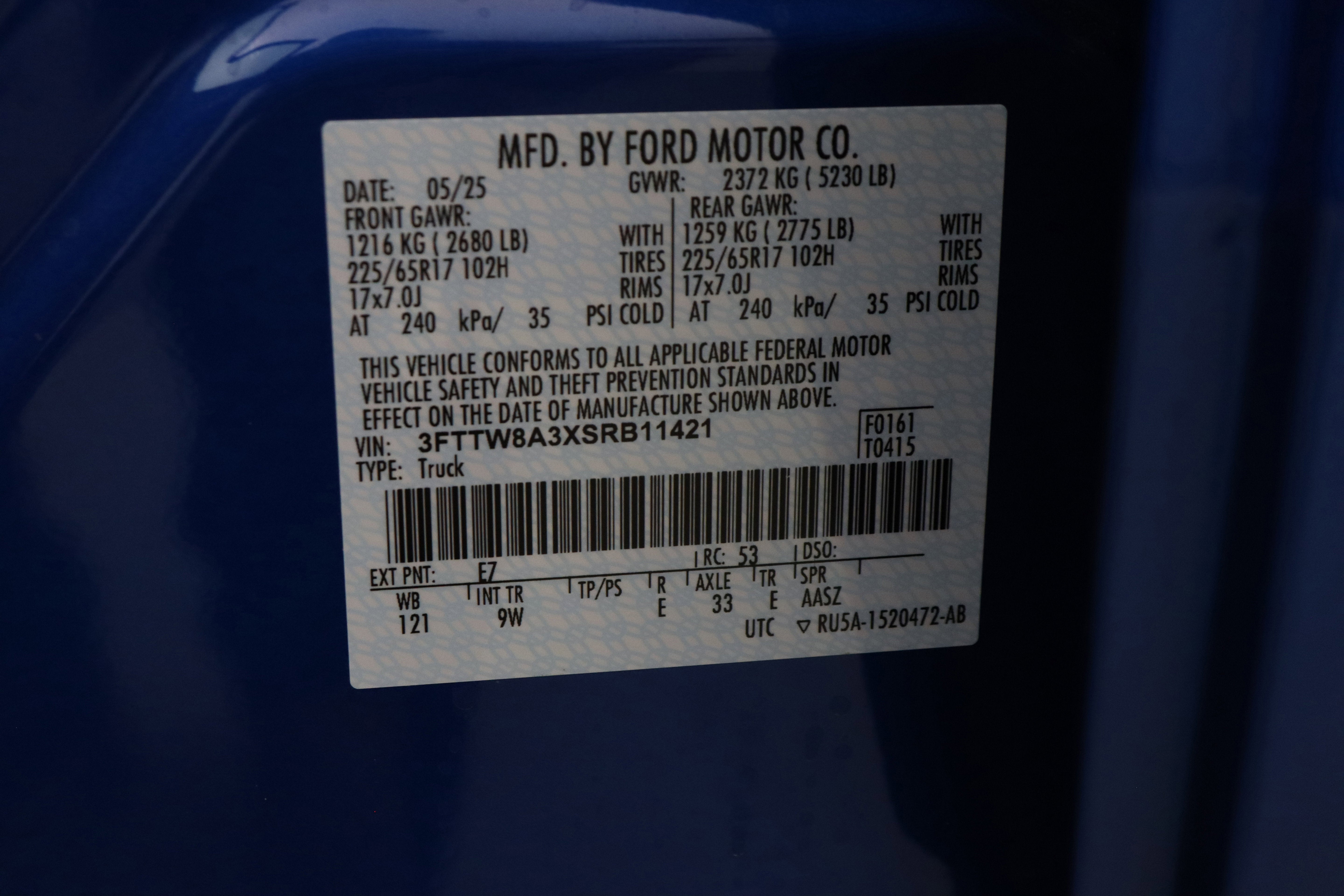 2025 Ford Maverick XL