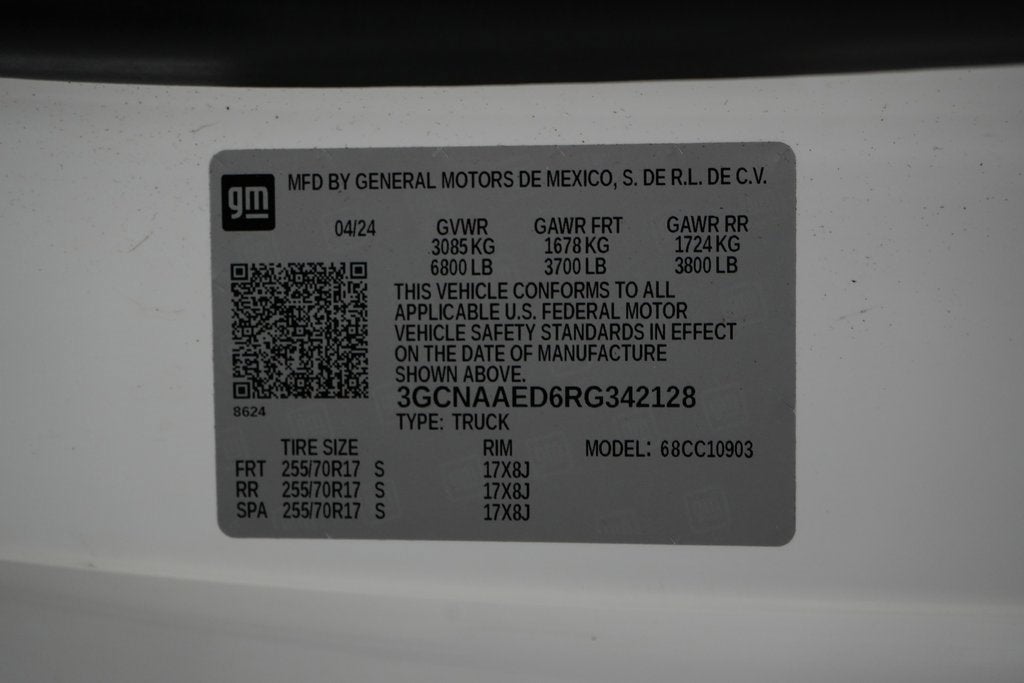 2024 Chevrolet Silverado 1500 WT