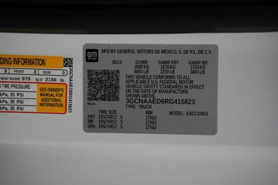 2024 Chevrolet Silverado 1500 WT