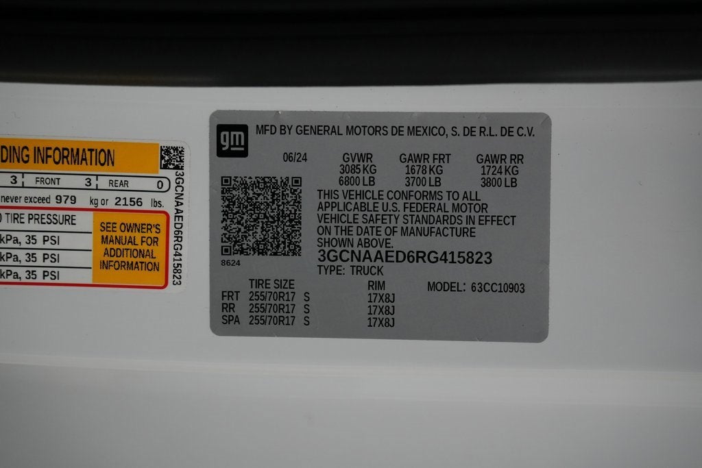 2024 Chevrolet Silverado 1500 WT