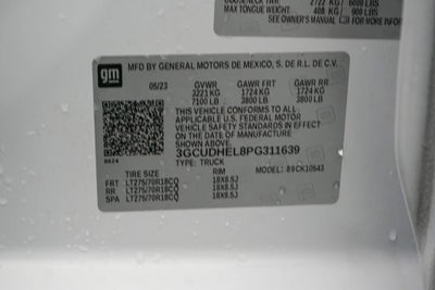 2023 Chevrolet Silverado 1500 ZR2