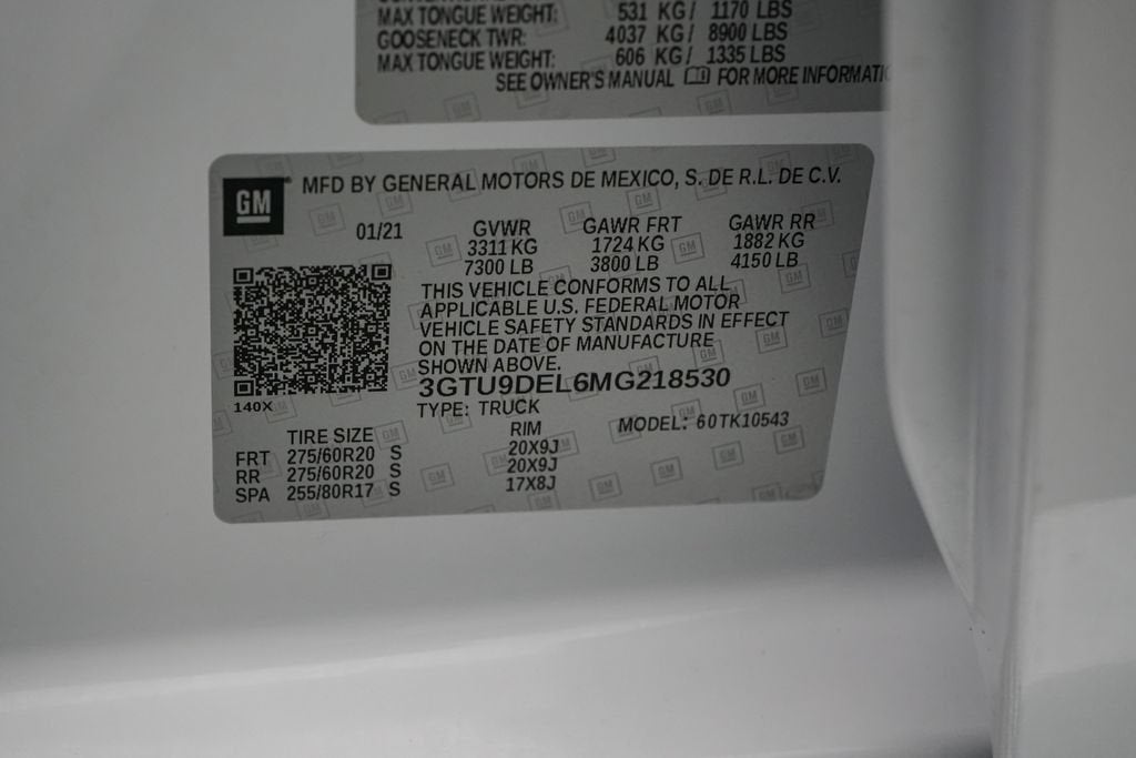 2021 GMC Sierra 1500 SLT