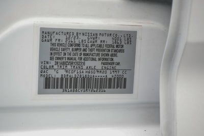 2024 Nissan Sentra SV