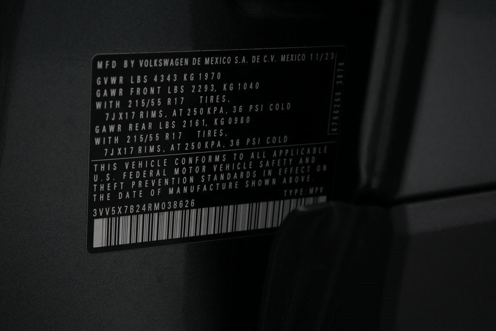 2024 Volkswagen Taos 1.5T S