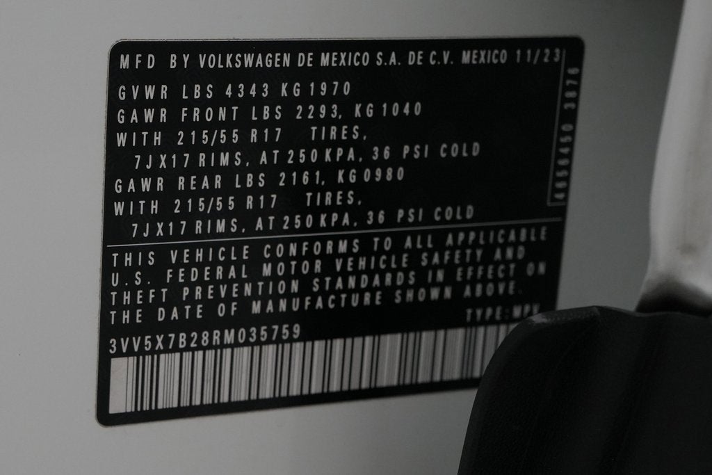 2024 Volkswagen Taos 1.5T S