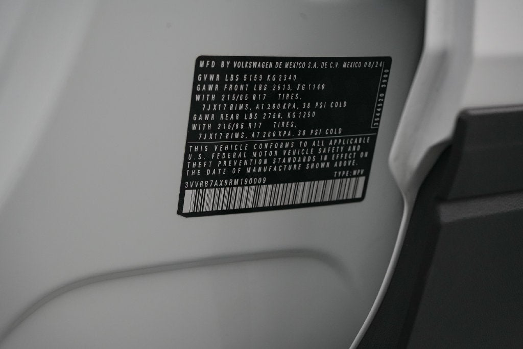 2024 Volkswagen Tiguan 2.0T S