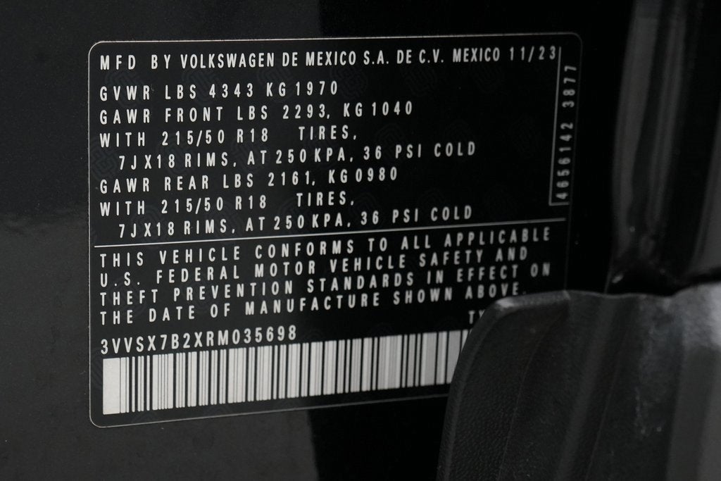 2024 Volkswagen Taos 1.5T SE