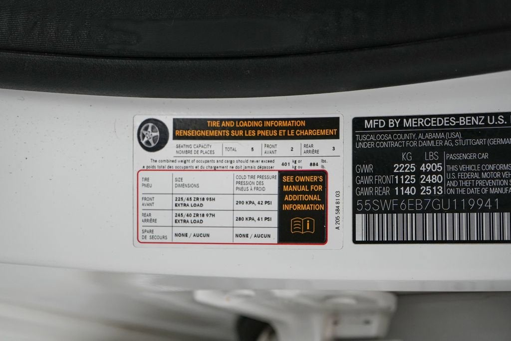 2016 Mercedes-Benz C-Class C 450 AMG®