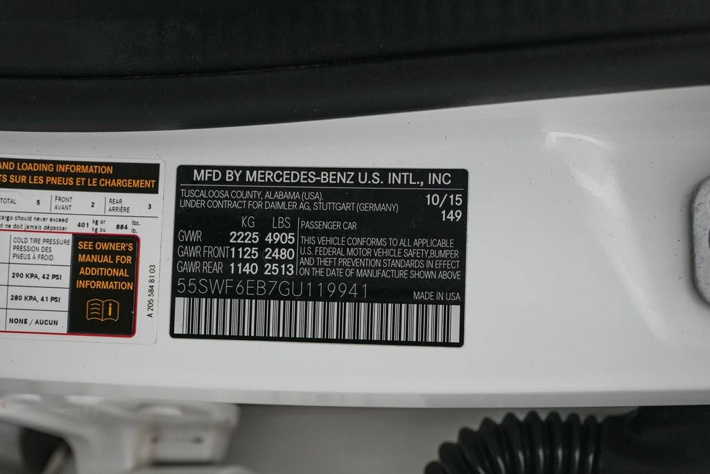 2016 Mercedes-Benz C-Class C 450 AMG®