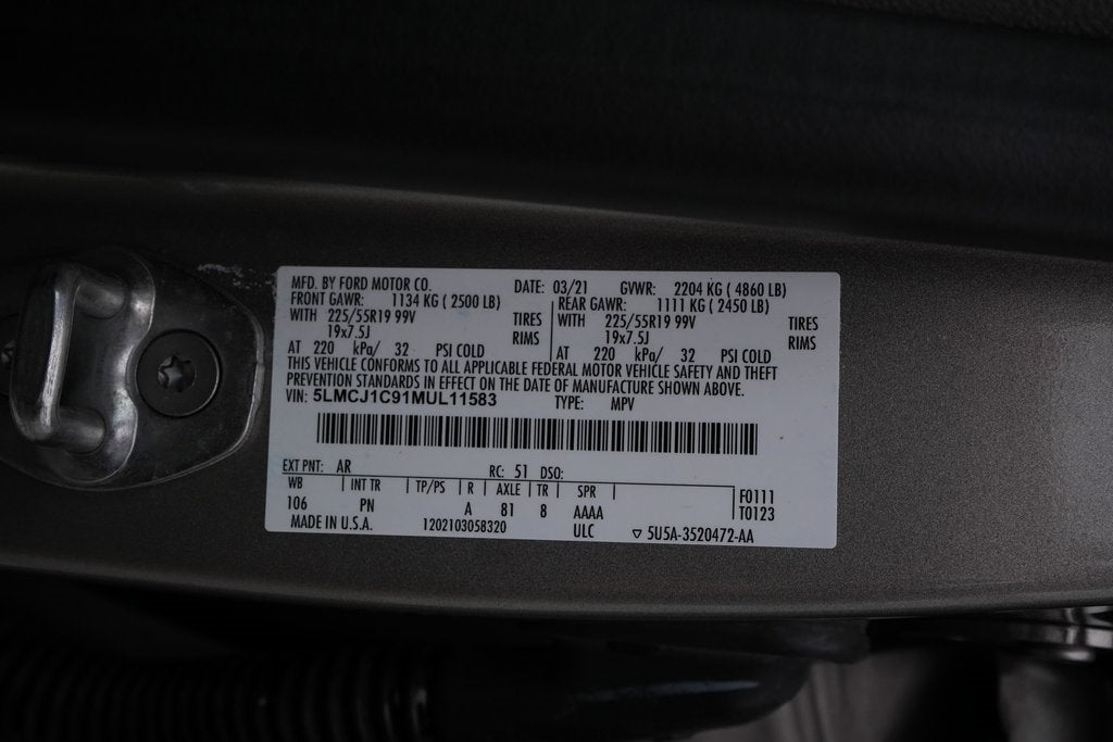 2021 Lincoln Corsair Standard