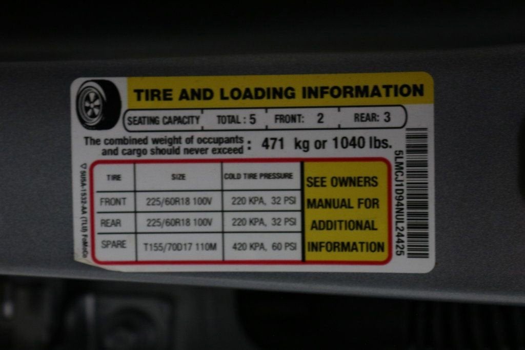 2022 Lincoln Corsair Standard