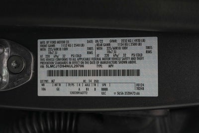2022 Lincoln Corsair Standard