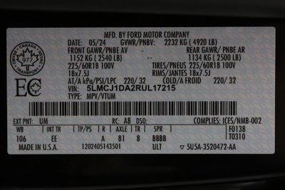 2024 Lincoln Corsair Standard