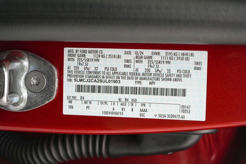 2025 Lincoln Corsair Reserve