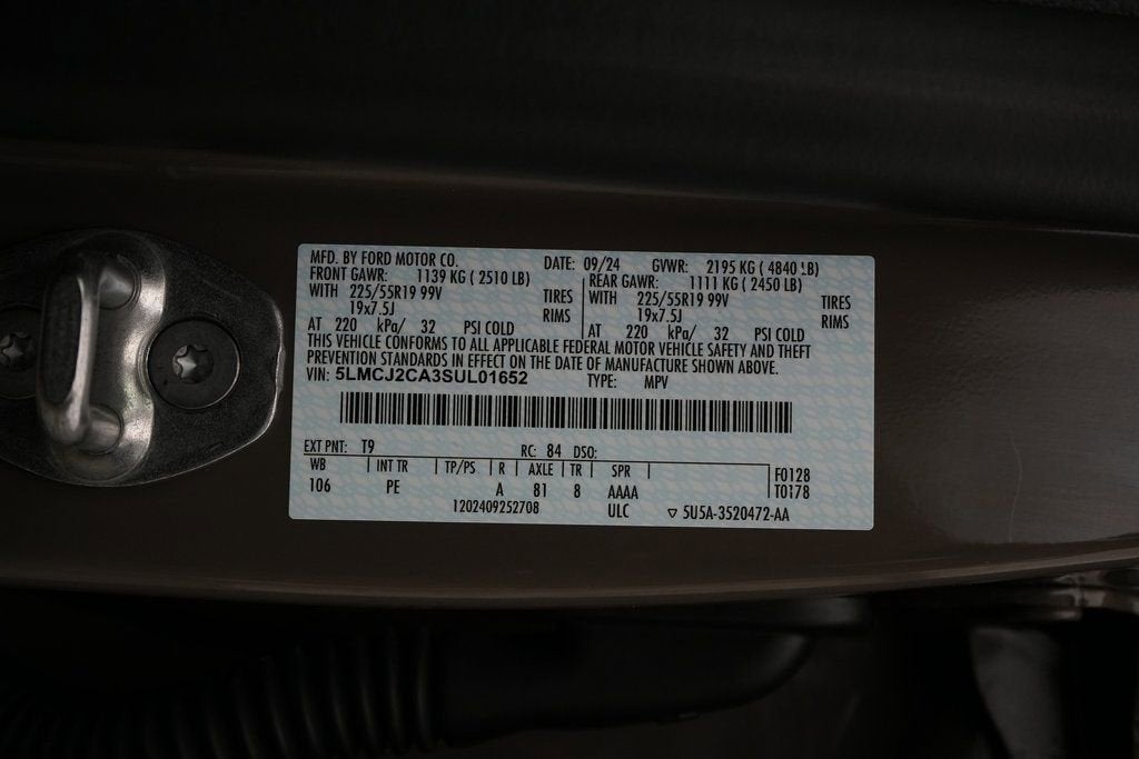 2025 Lincoln Corsair Reserve