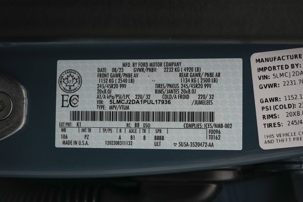 2023 Lincoln Corsair Reserve