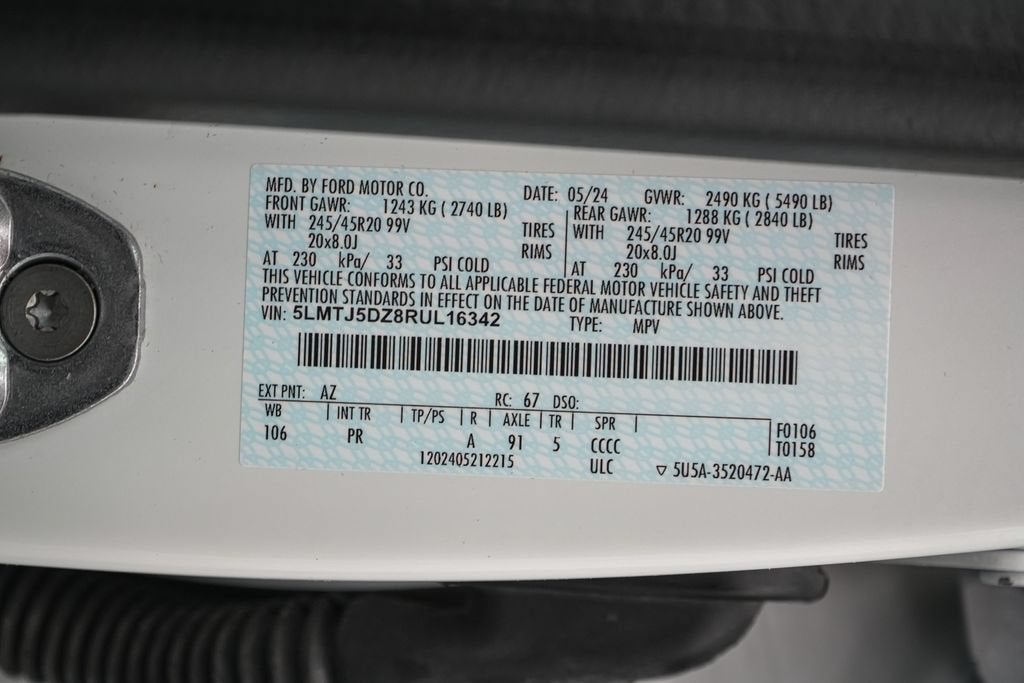 2024 Lincoln Corsair Plug-In Hybrid Grand Touring