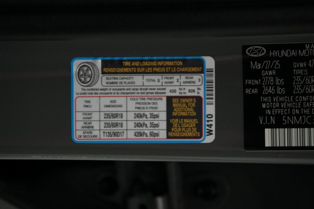 2025 Hyundai Tucson SEL Convenience