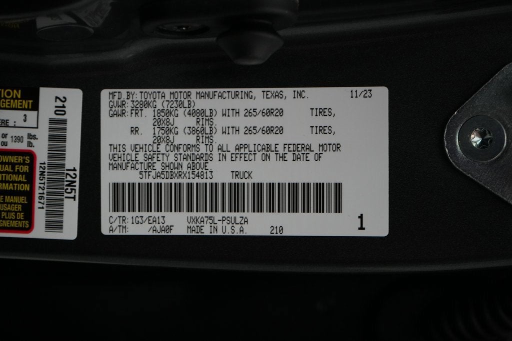 2024 Toyota Tundra 4WD Limited