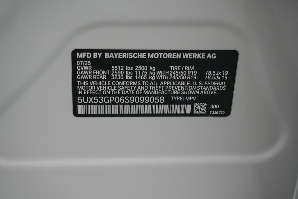 2025 BMW X3 30 xDrive