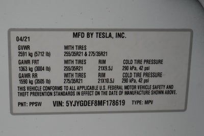 2021 Tesla Model Y Performance