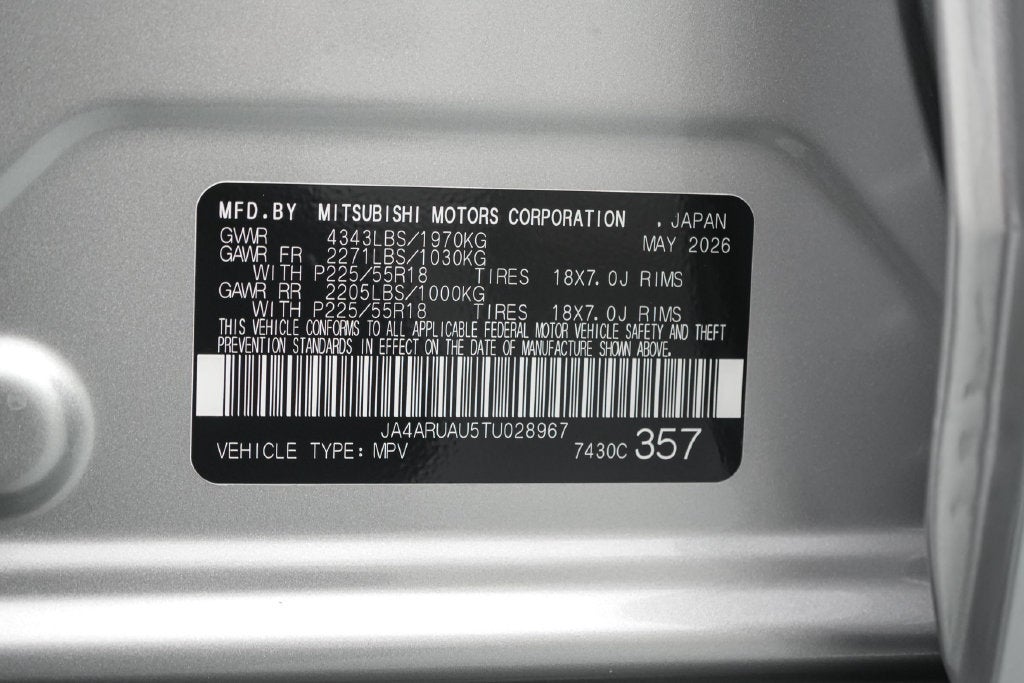 2026 Mitsubishi Outlander Sport 2.0 LE