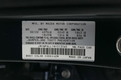 2022 Mazda Mazda3 Preferred