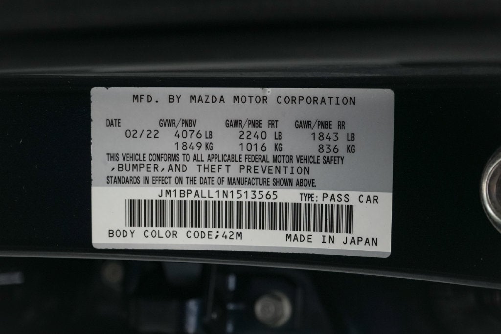 2022 Mazda Mazda3 Preferred