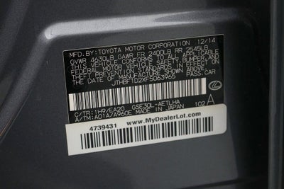 2015 Lexus IS 250 Crafted Line